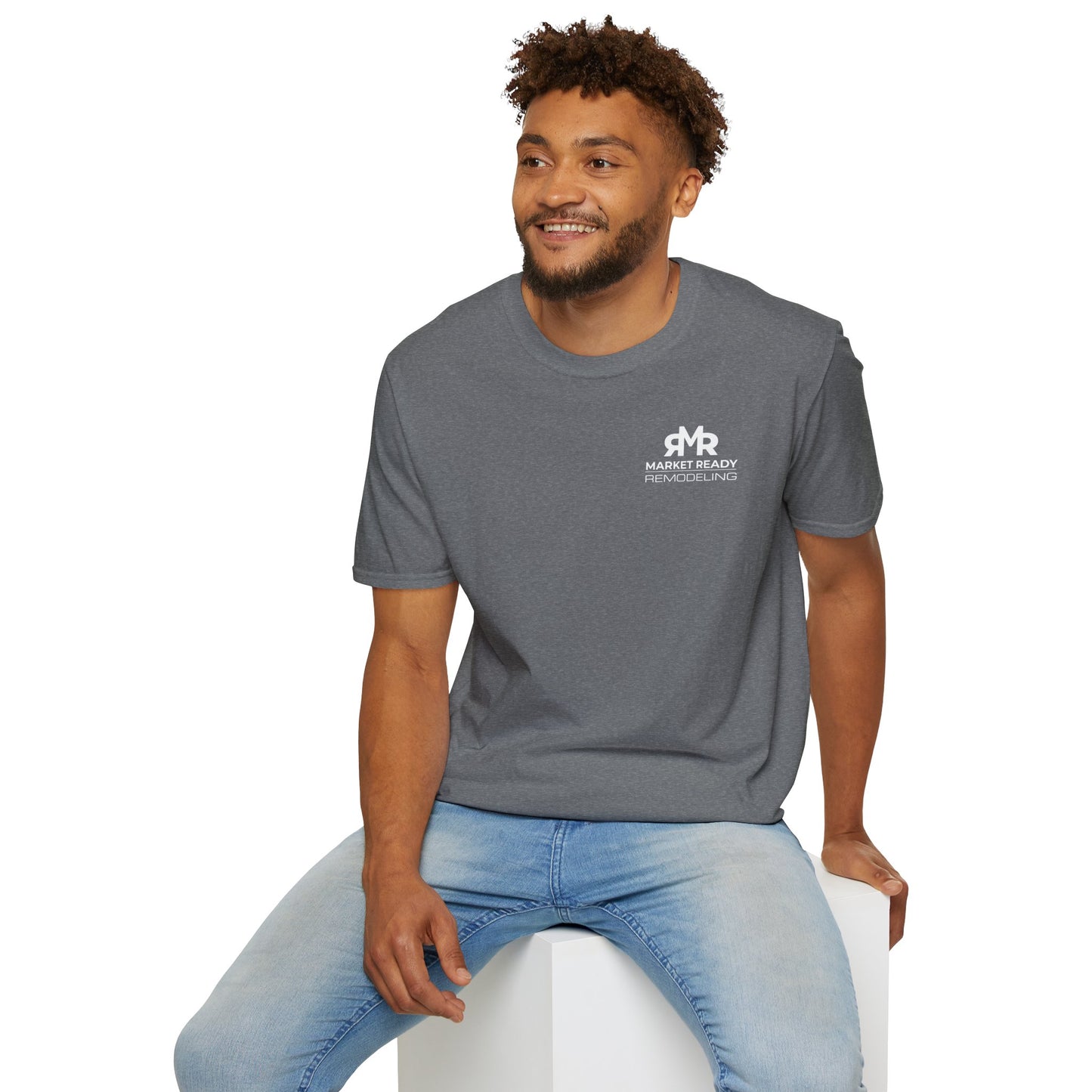 MRR Soft Style T-Shirt Unisex White Logo