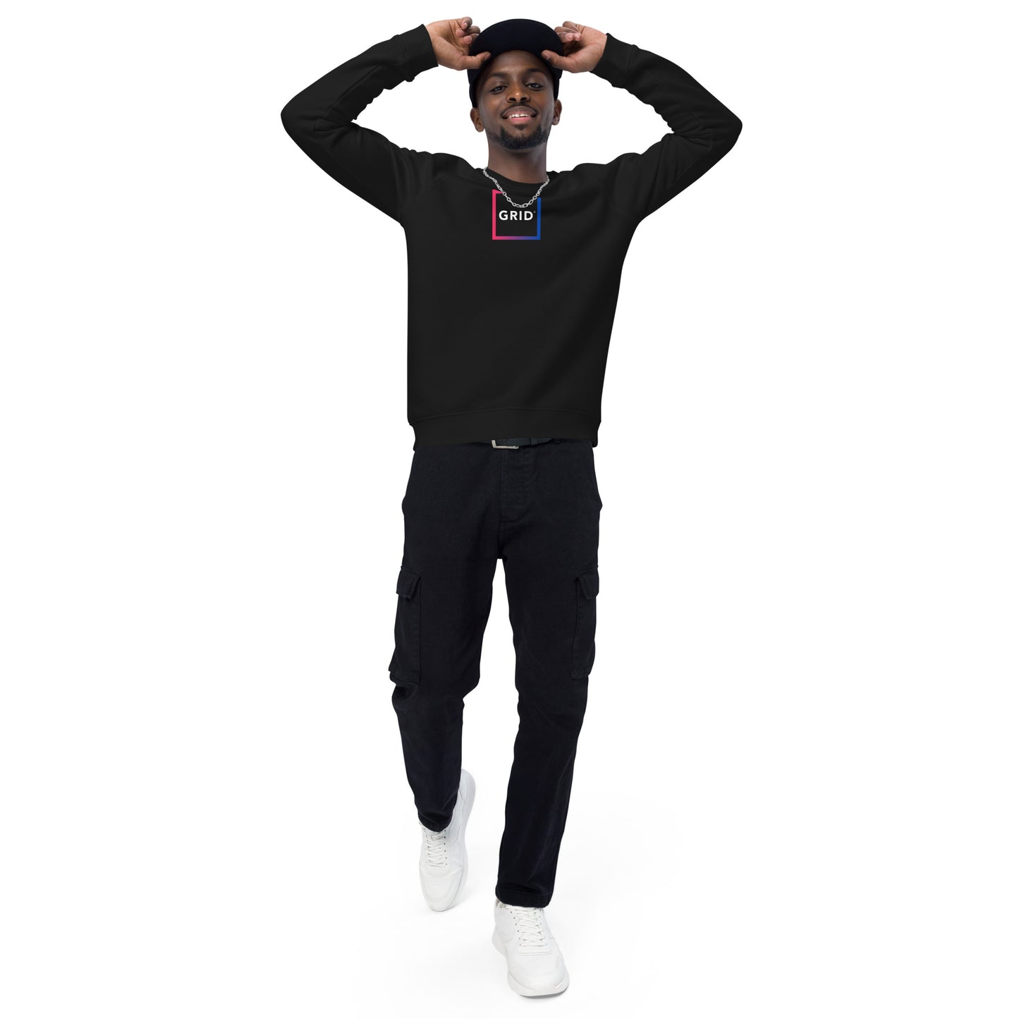 Unisex Organic Raglan Crewneck