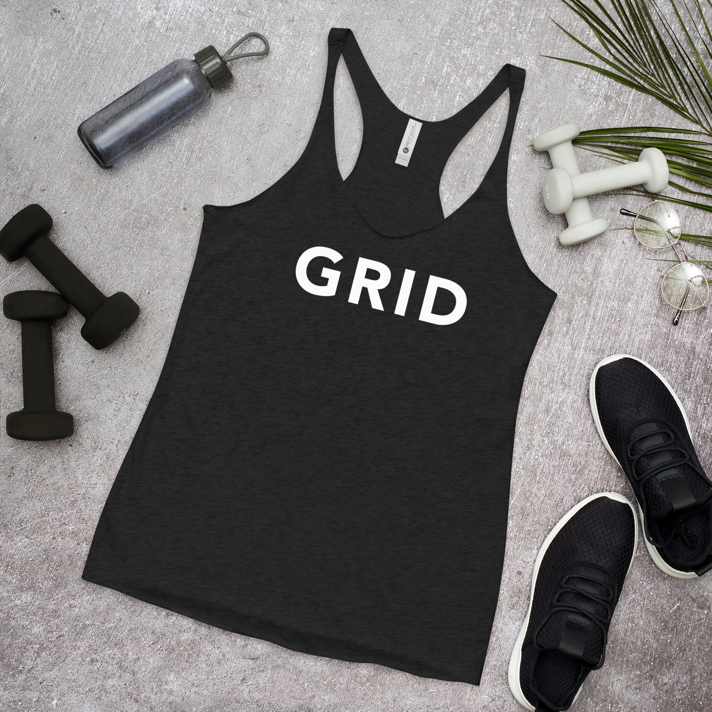 Women's Racerback Tank Top GRID