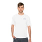 Sell Simpli White Logo Unisex Moisture Wicking Tee