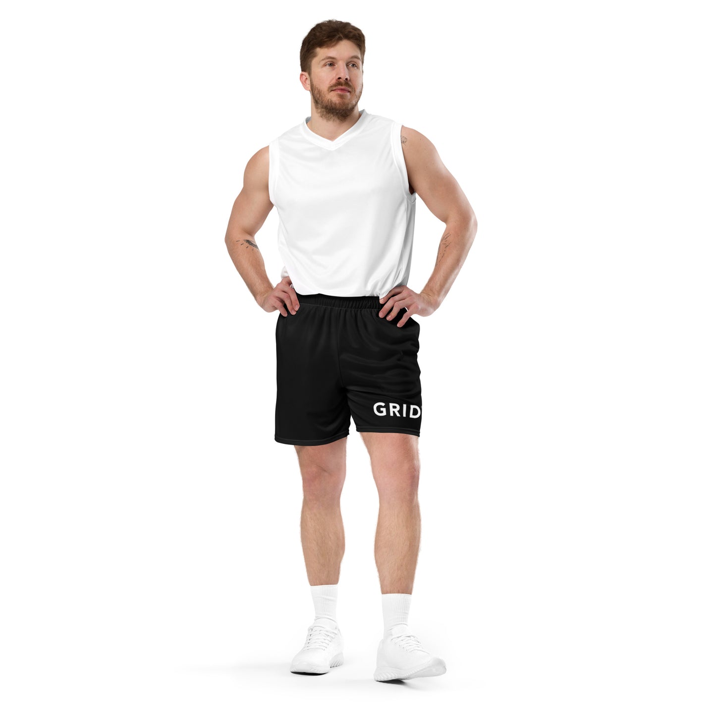 Unisex Mesh GRID Ports Shorts