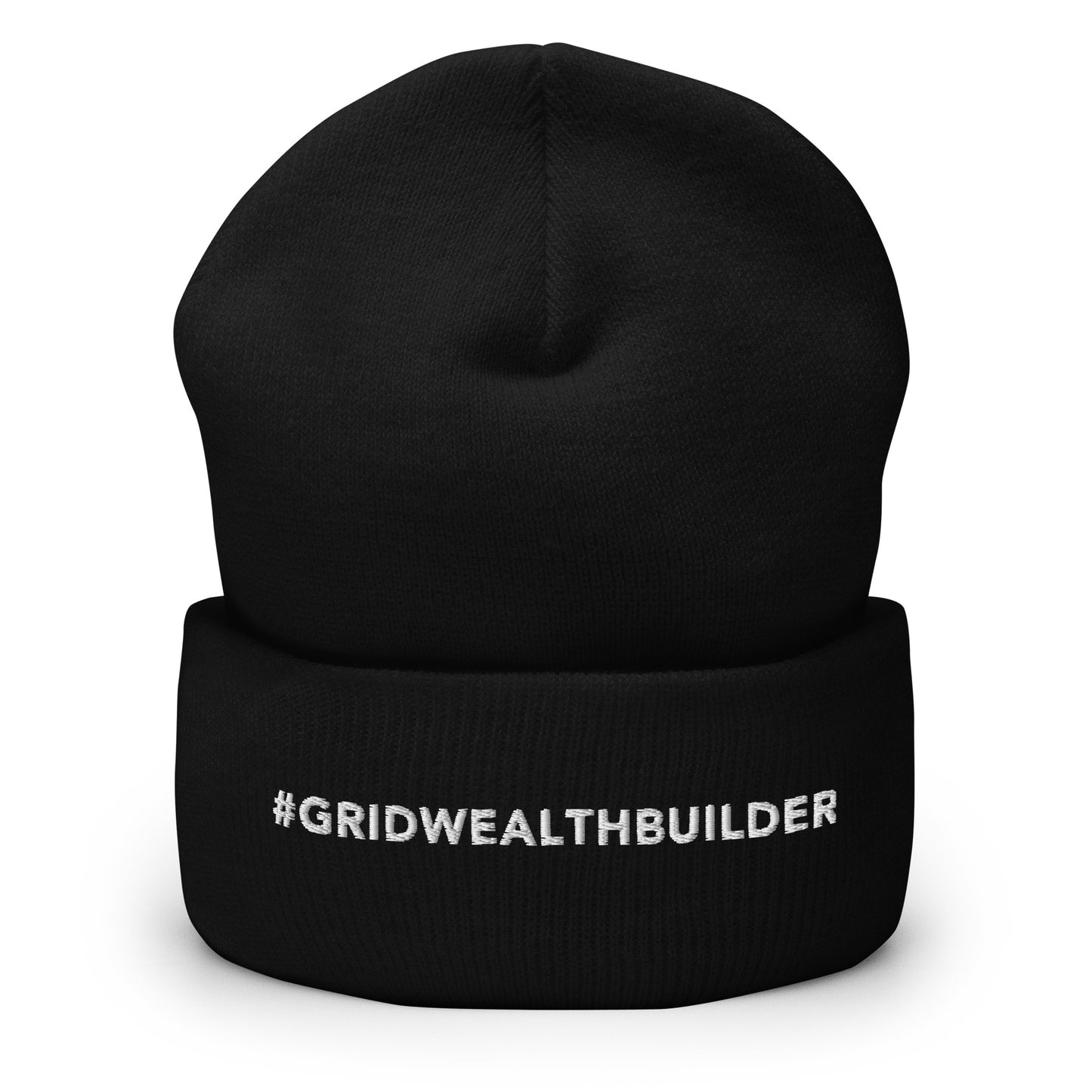 #GRIDWealthbuilder Cuffed Beanie